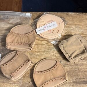 Beige Dance Foot Pads